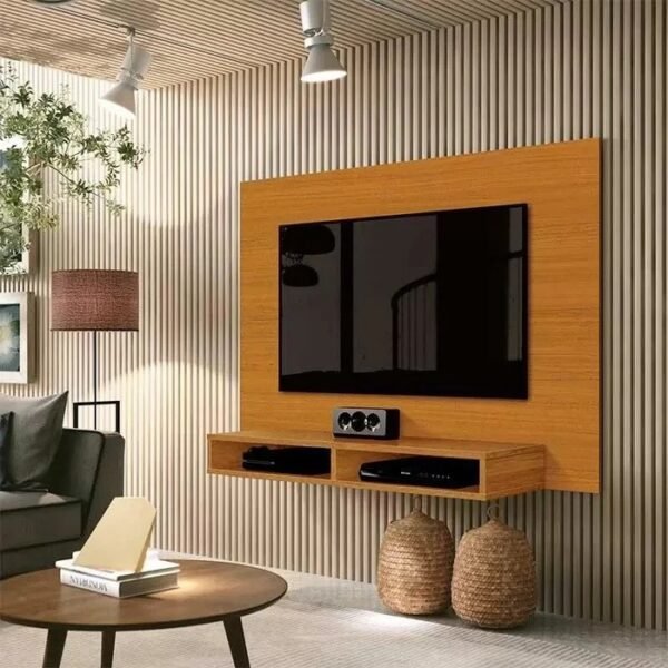 Painel até 43″ Fox New Cedro – EDN MÓVEIS