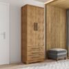 Guarda-Roupa Floripa 0,61 m Cedro - RUDRACK