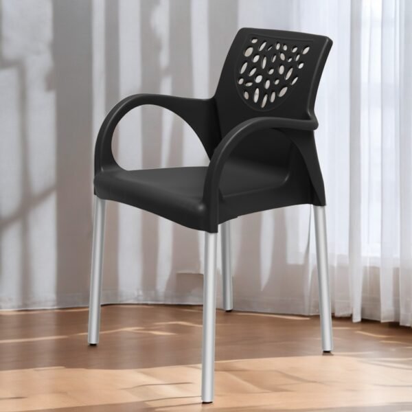 Poltrona Deluxe Preto - FORTE PLÁSTICO