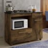 Balcão para Cooktop 5 Bocas Violeta Ypê – KAIKI MÓVEIS