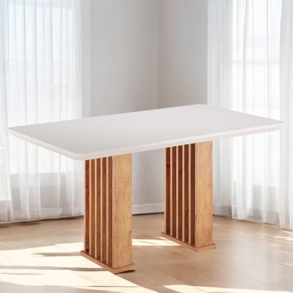 Mesa Mona/Munique 160 Mel/Blonde Off White - VIERO MÓVEIS