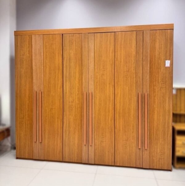 Guarda-Roupa 6 Portas Lucca Premium 2,73 m Naturale - RUFATO