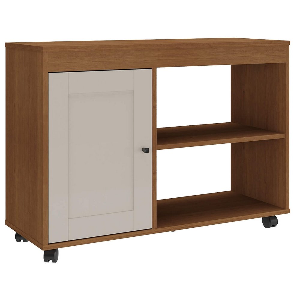 Rack até 42" Sampa Cinamono/Off White - ARTELY - Imagem 4