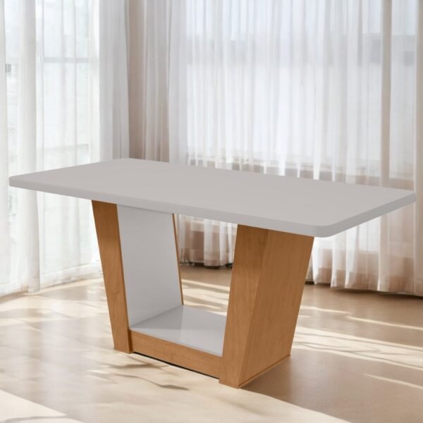 Mesa Apogeu (Tampo Maxi) 170 Amêndoa Clean/Off White - LOPAS