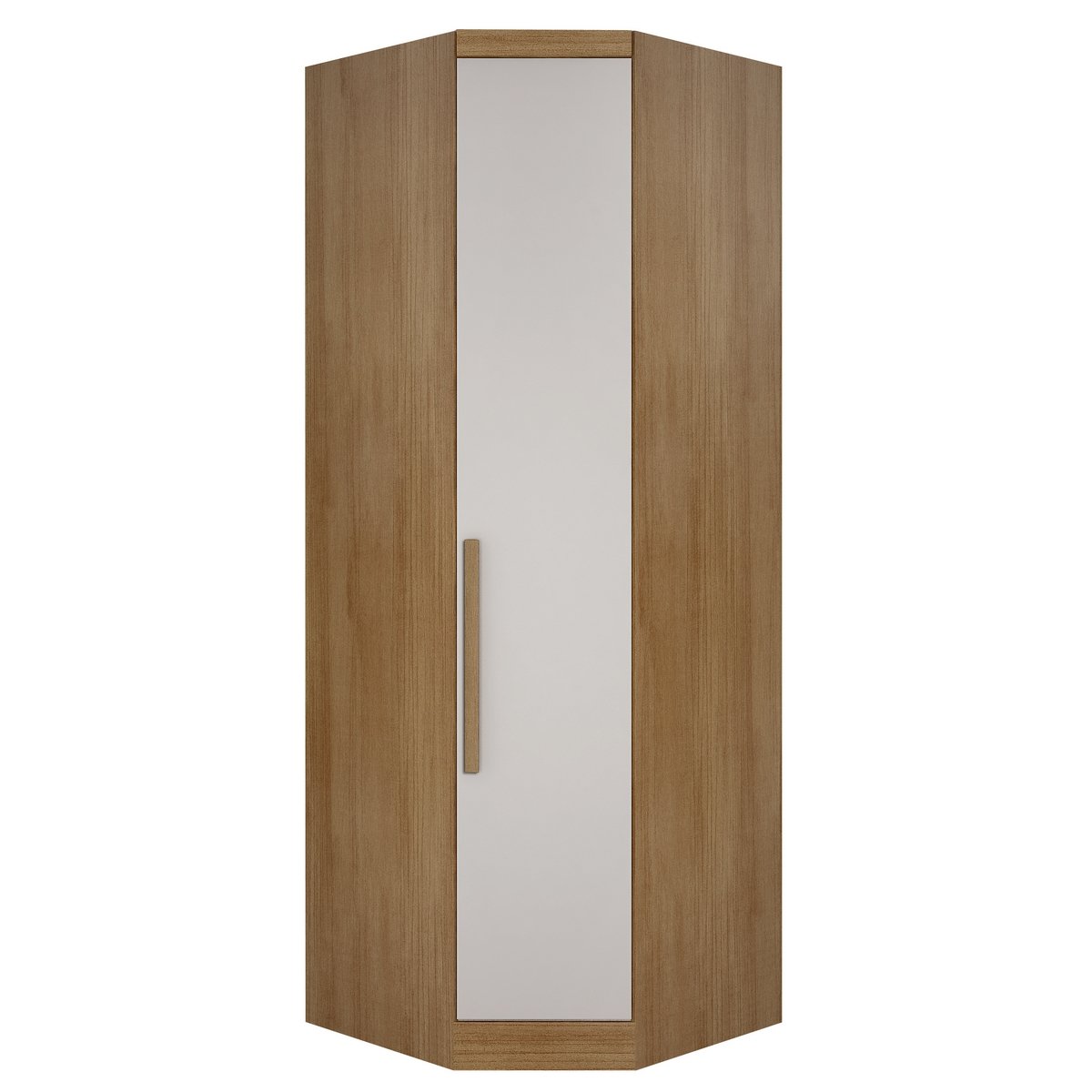 Módulo Canto Oblíquo Rizon Cumaru/Fendi - NOVO HORIZONTE - Imagem 4