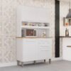 Kit Cozinha Sofia 1,15 m Branco/Neve – IMOP