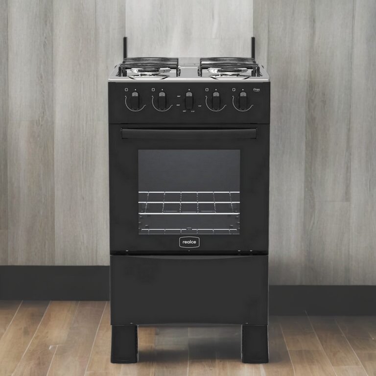 Fogão 4 Queimadores Ares Plus Preto – REALCE ELETRODOMÉSTICOS