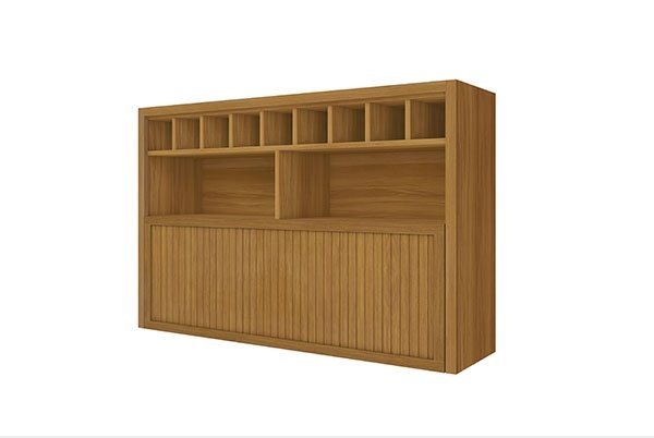 Armário Aéreo Baronesa/Imperatriz 120 Freijó - NESHER