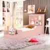 Cama Juvenil Liz Rosé - MADEC/VJ MÓVEIS