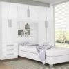 Guarda-Roupa Solteiro México + Floripa Branco – RUD RACK