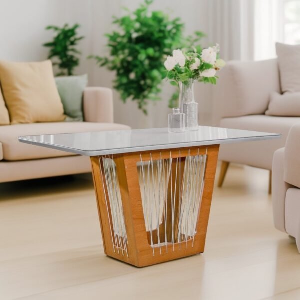 Mesa Marselha 170 Cinamono/Off White – CEL MÓVEIS