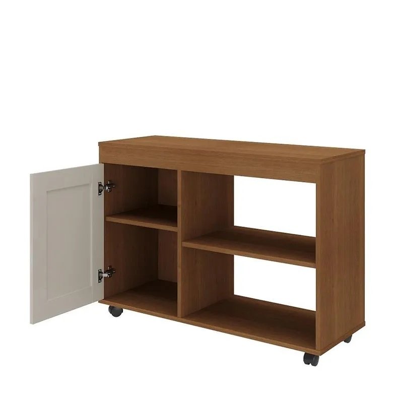 Rack até 42" Sampa Cinamono/Off White - ARTELY - Imagem 3