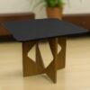 Mesa Madri 90×90 Cinamono/Preto – MINASPLAC