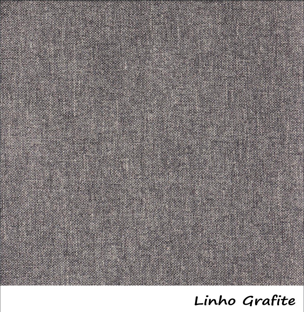 Kit 2 Cadeiras Jade Imbuia/Linho Cinza Grafite - RUFATO - Imagem 2