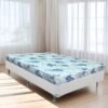 Colchão Casal Dream Soft + Base Box Simples Corino Branco – ORTOBOM + BIOSTAR