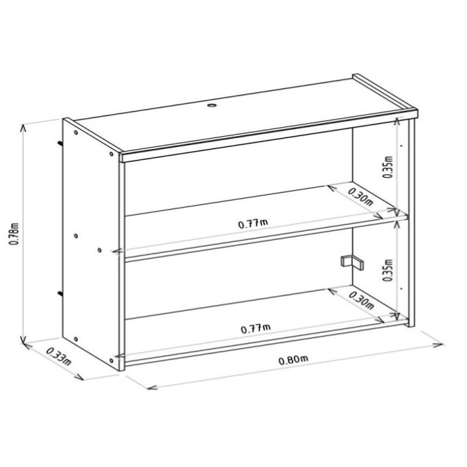 Cozinha 6 Peças Allure Jequitibá/Gris Fosco - LINEA BRASIL - Imagem 5
