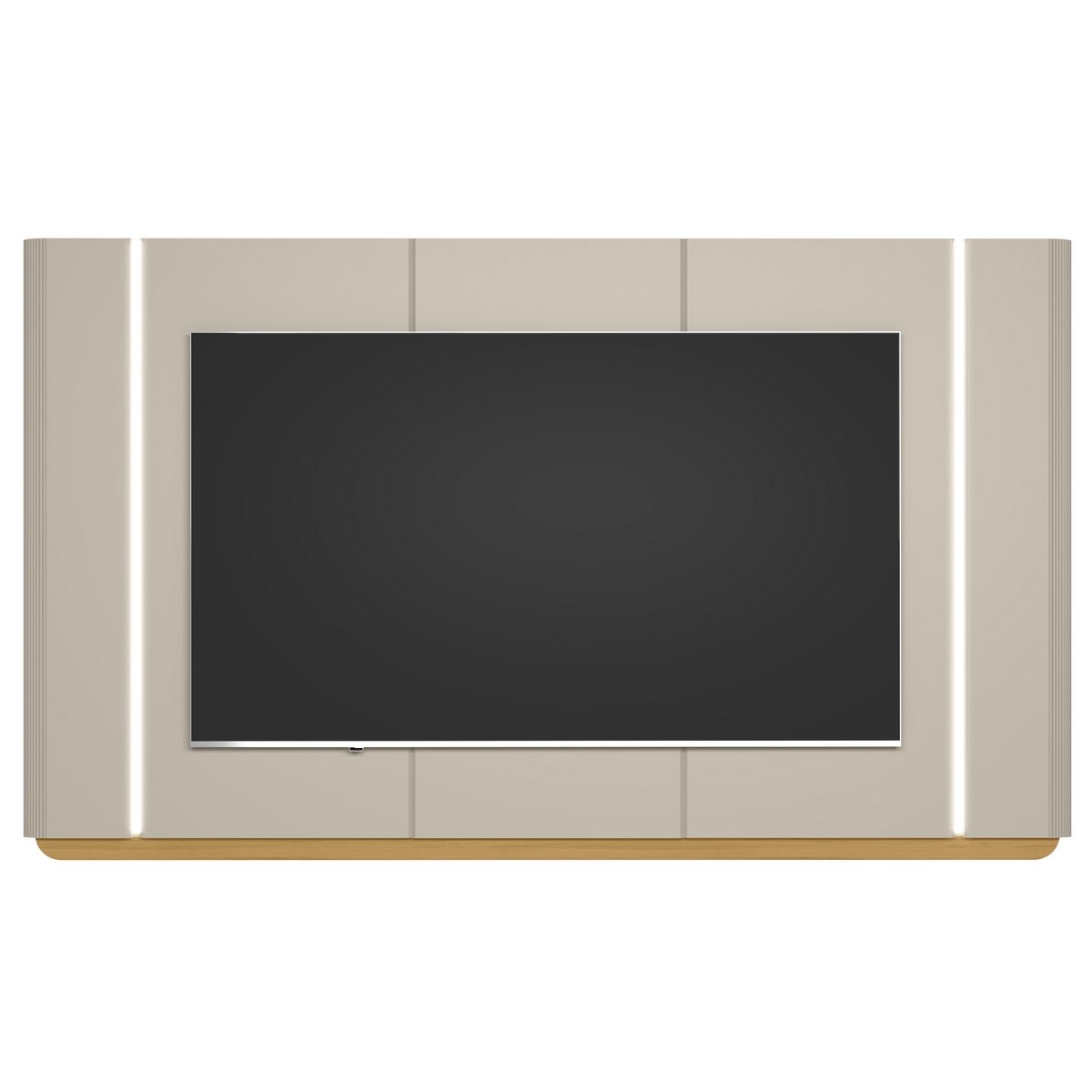 Painel até 75" Santorini Off White/Tauari Fosco - LINEA BRASIL - Imagem 9