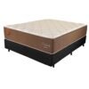 Colchão Casal Pro Quality C + Base Box Simples Corino Preto – PRORELAX + BIOSTAR