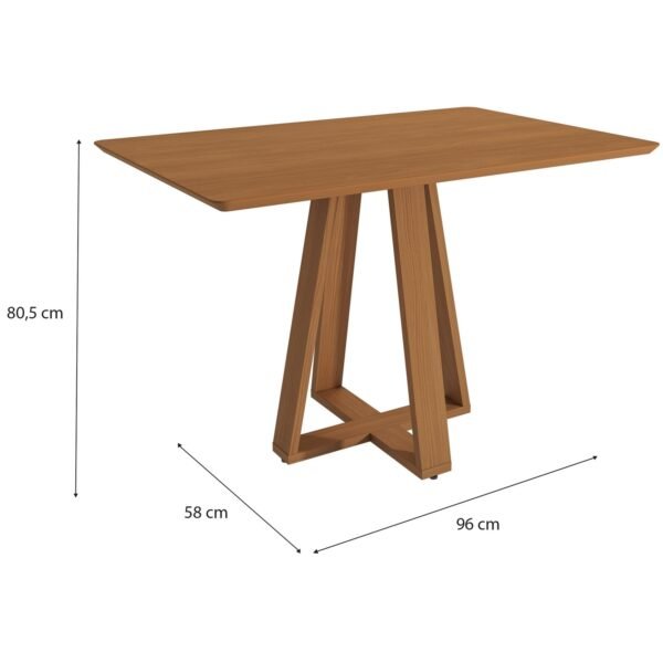 Mesa Mona/Munique 160 Mel/Blonde Off White com 6 Cadeiras Sophia Veludo Cinza Grafite – VIERO MÓVEIS + WM DECOR