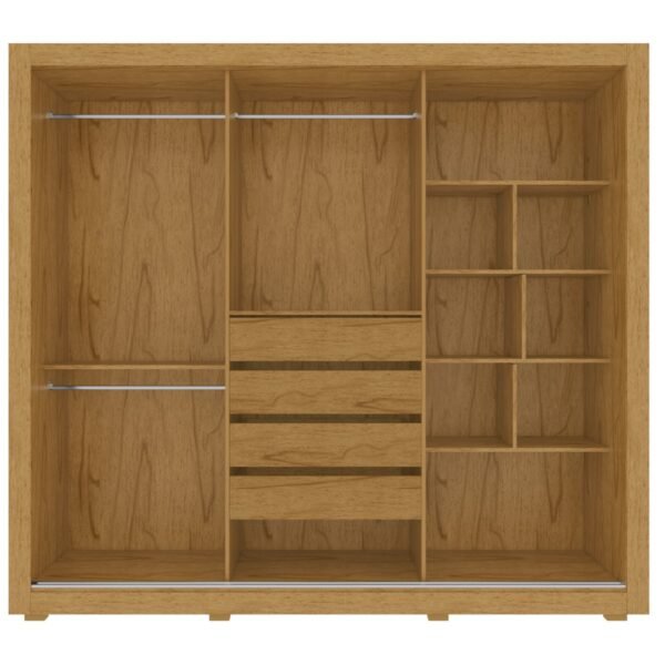 Guarda-Roupa Teresópolis 2,25 m Cinamono/Areia - RUD RACK