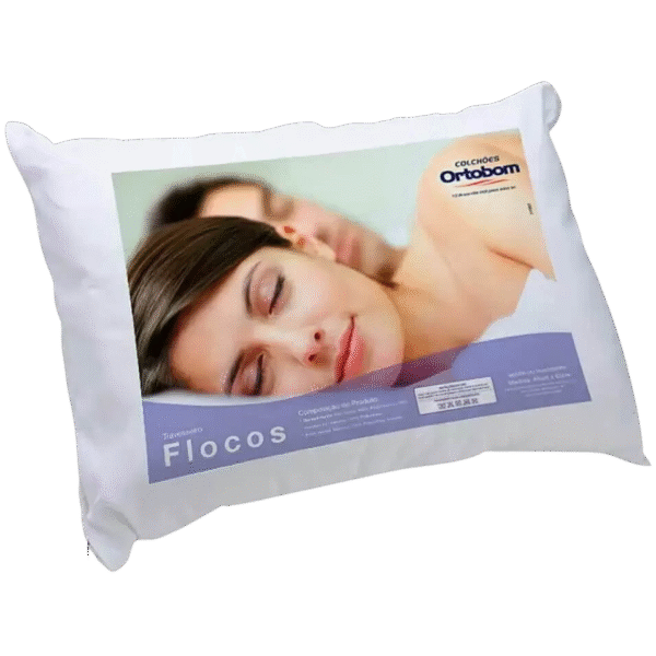 Travesseiro Flocos Conforto C15 - ORTOBOM