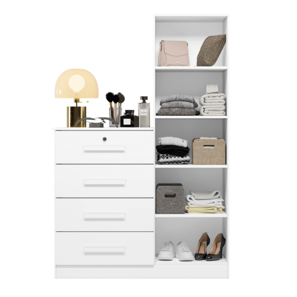 Cômoda Belize Plus Branco Fosco - MÓVEIS ALBATROZ