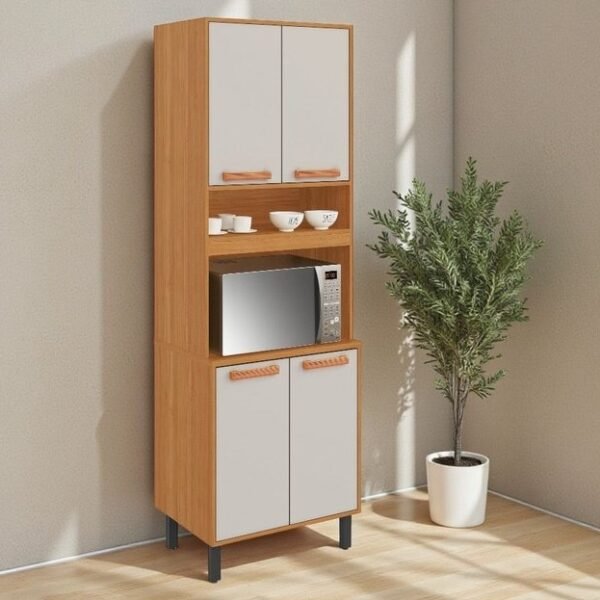 Paneleiro 4P Napoles 70 Cinamomo/Off White - ITATIAIA