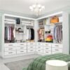 Closet Sevilha 1,62 m x 1,62 m Branco – CARIOCA MÓVEIS