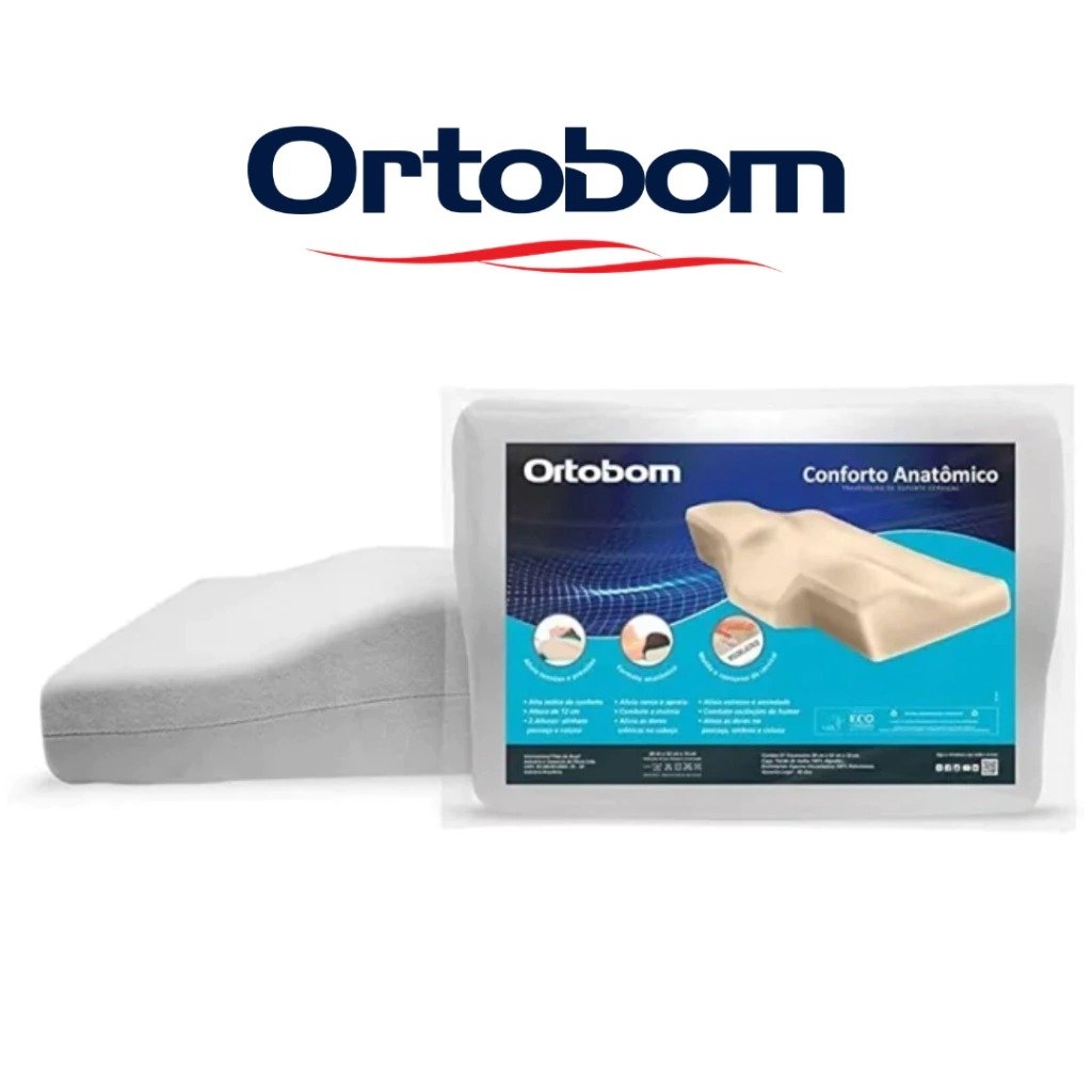 Travesseiro Conforto Anatômico - ORTOBOM - Imagem 8