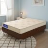 Início / Móveis para Quarto / Camas / Colchão Solteiro + Base Box Simples Colchão Solteiro Quality D33 14 cm 0,88 m + Base Box Simples Corino Marrom – ORTHOPRIME + BIOSTAR