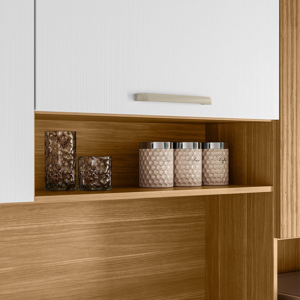 Kit Cozinha Ferrara Plus 1,80 m Freijó/Supremo/Ripado Freijó - KIT'S PARANÁ - Imagem 9