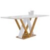 Mesa Dallas 120 (Tampo Londres) Cinamono/Off White – CEL MÓVEIS