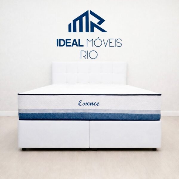 Colchão Casal Essence + Base Bipartida Simples – PAROPAS/BIOFLEX