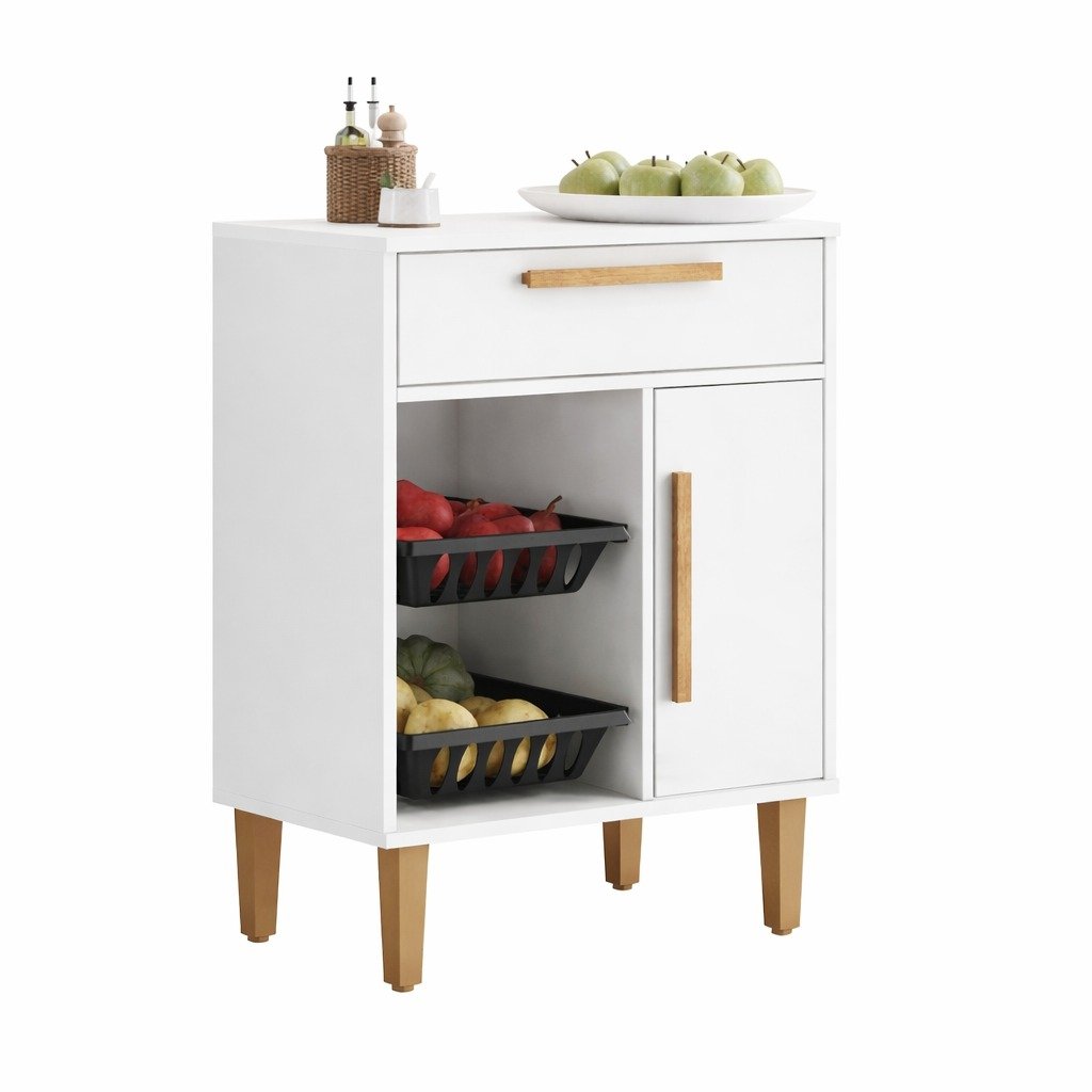 Fruteira Lorena Branco - KAIKI MÓVEIS - Imagem 6