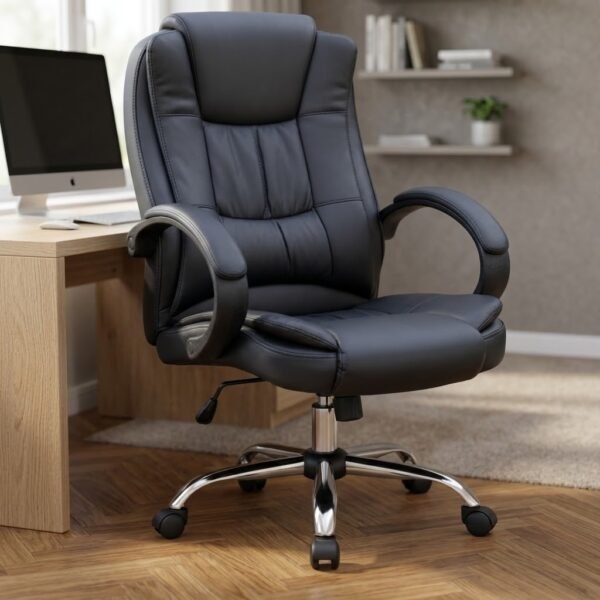 Cadeira Presidente Master Soft 3008 Preto - BULK