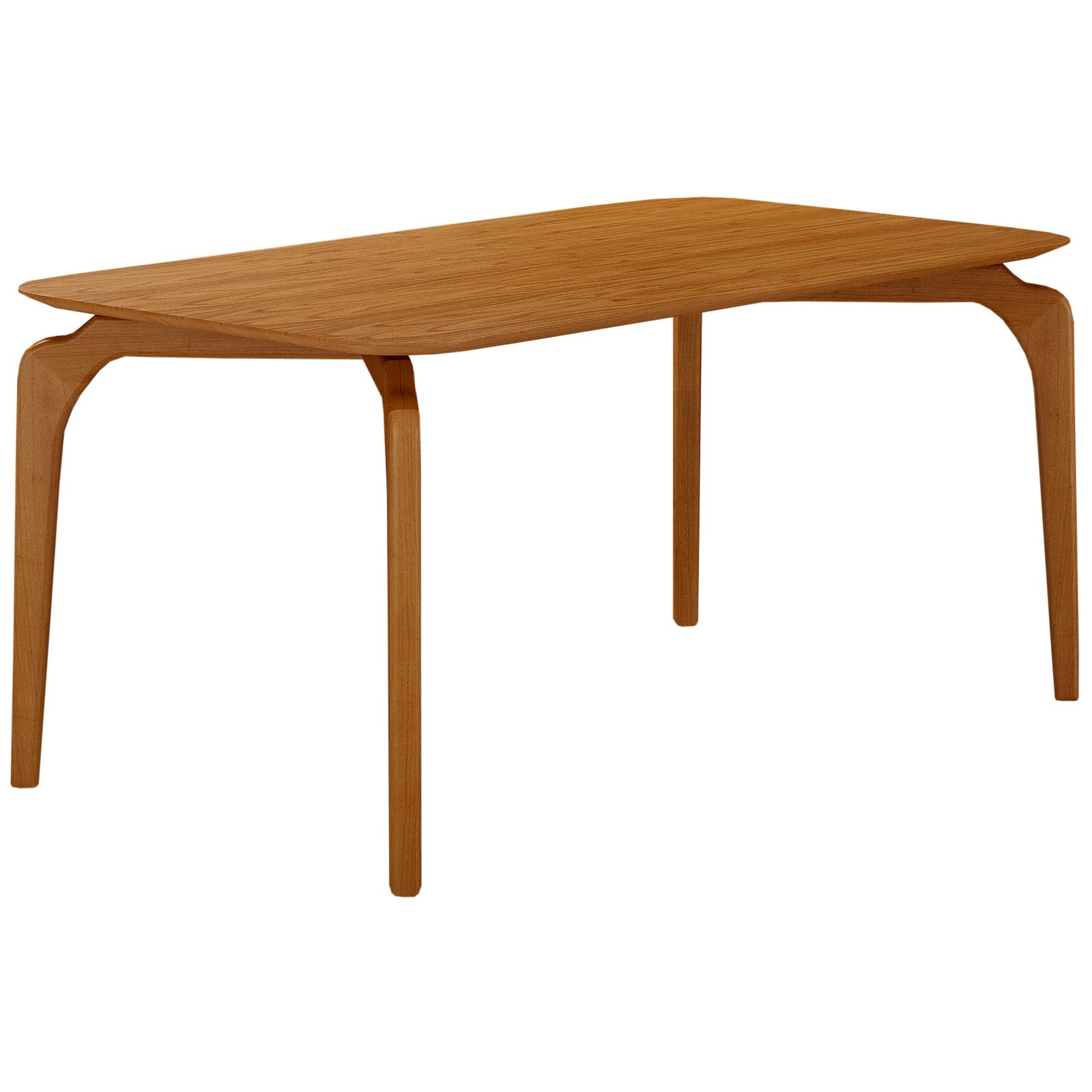 Mesa Capri 160 (S/Vidro) Laminado Natural - MÓVEIS VALVERDE - Imagem 2