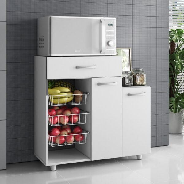 Fruteira 2P1G Branco - ARAMÓVEIS