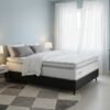 Colchão Casal New Freedom 32 cm D33 Molas Ensacadas + Base Simples Corino Preto – ORTOBOM + ALTO NÍVEL