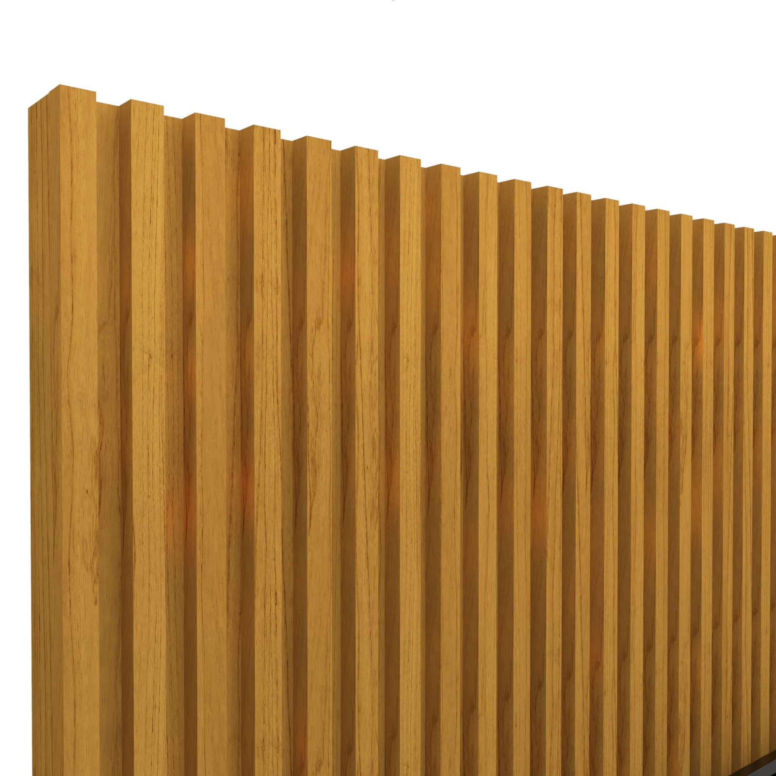 Home Suspenso até 85" Supremo Ripado 218 Naturale com Nicho Luminare Off White - GELIUS - Imagem 5