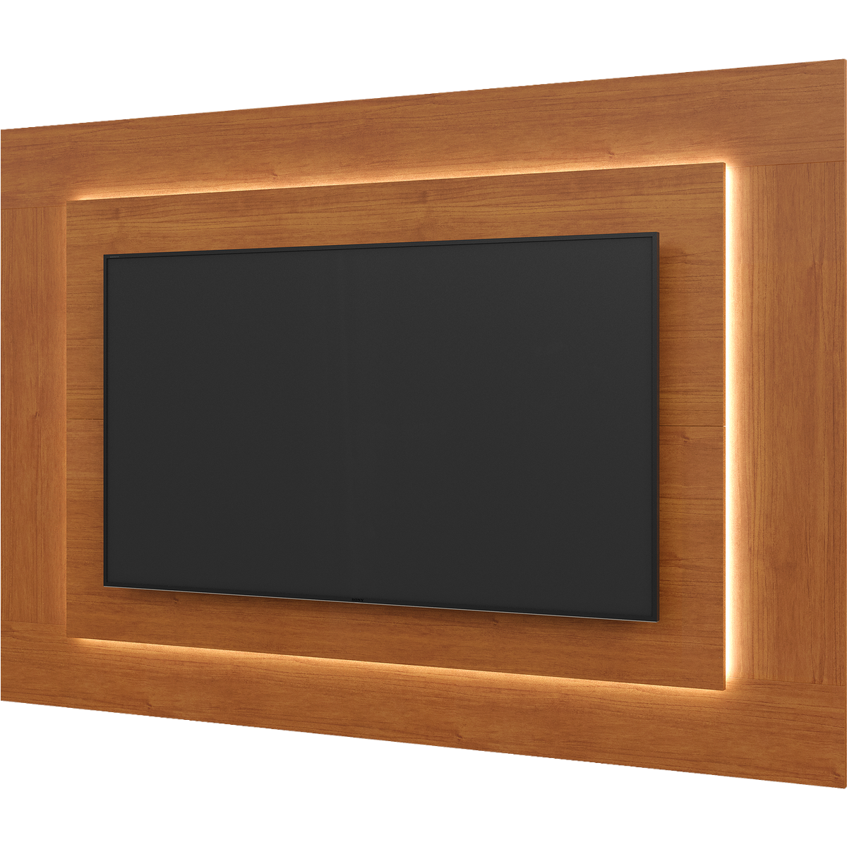 Painel até 65" Atenas 2,20 m Naturale - MAVAULAR - Imagem 3