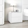 Mesa de Cabeceira Loop Branco - LOPAS