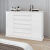 Cômoda 7 Gavetas Vedra Branco – LOPAS