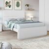 Cama Casal Loop Branco - LOPAS