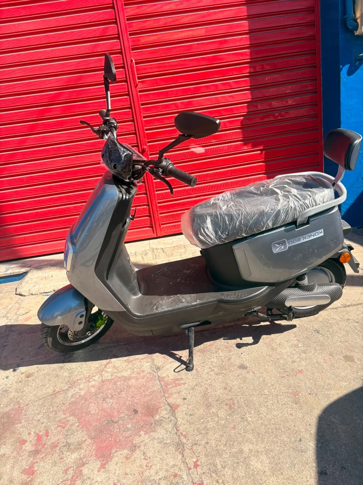 Moto Elétrica konec 800 Cinza - KONECT MOTOS ELÉTRICAS - Imagem 3