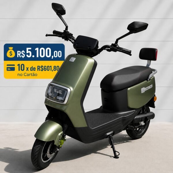 Moto Elétrica konec 800 Verde - KONECT MOTOS ELÉTRICAS