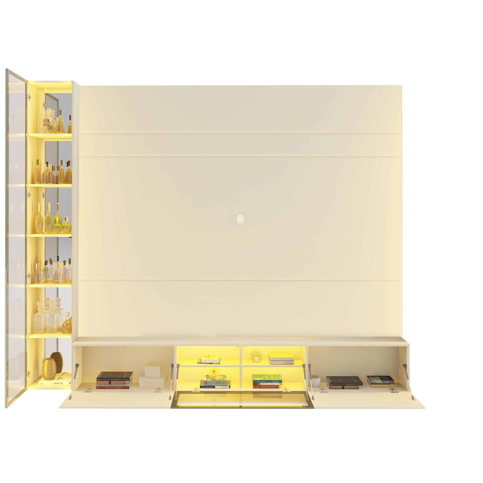Home Suspenso até 85″ Luminare Reflecta com Uma Torre 255 Off White – GELIUS (ESPECIAL) - Imagem 3