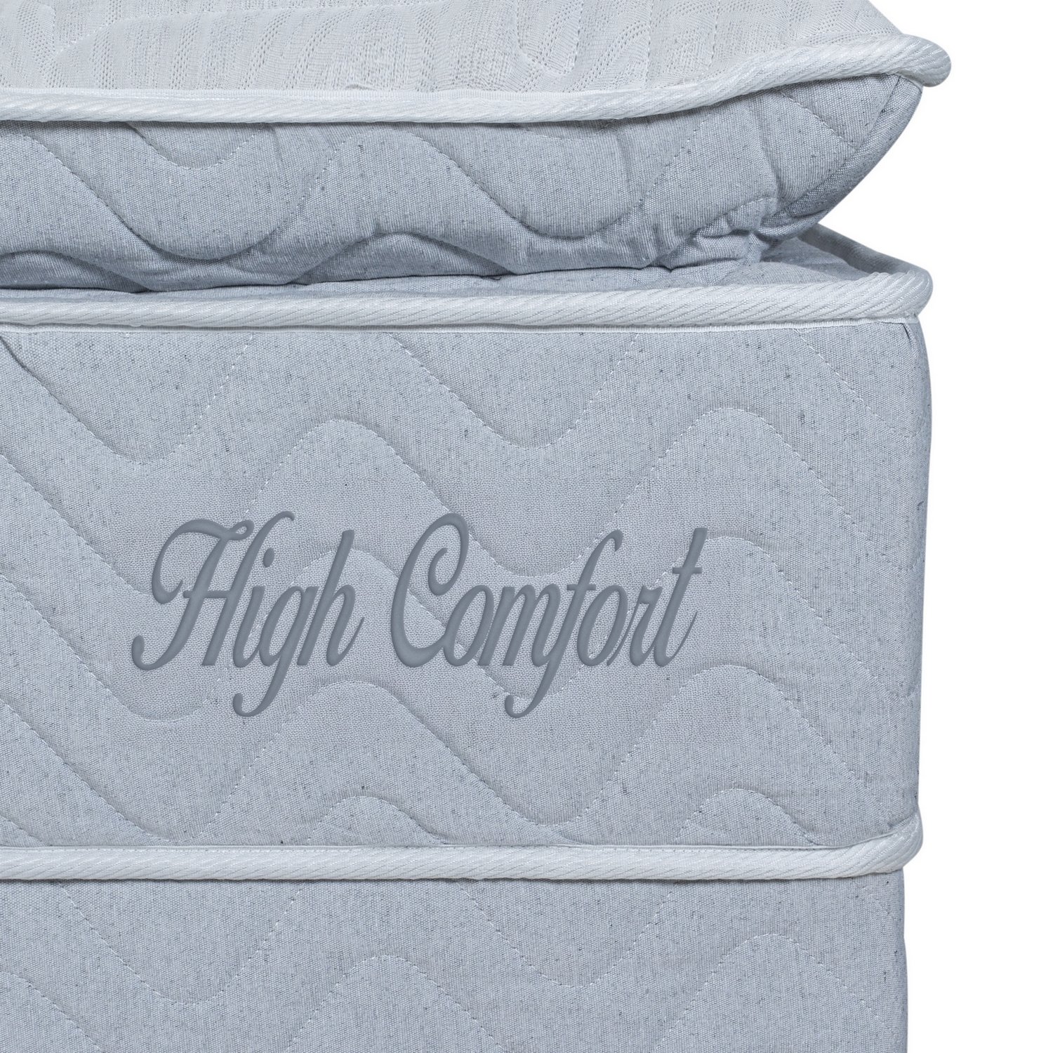 Colchão Queen High Comfort 34 cm D28 Molas Ensacadas - KING KONFORT COLCHÕES - Imagem 4