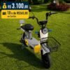 Moto Elétrica XB3 Amarelo - KONECT MOTOS ELÉTRICAS