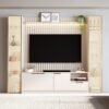 Home Tucumã Slim/Bancada 1.8 + Duas Torres Modular 2.2 Off White – JB BECHARA (ESPECIAL)