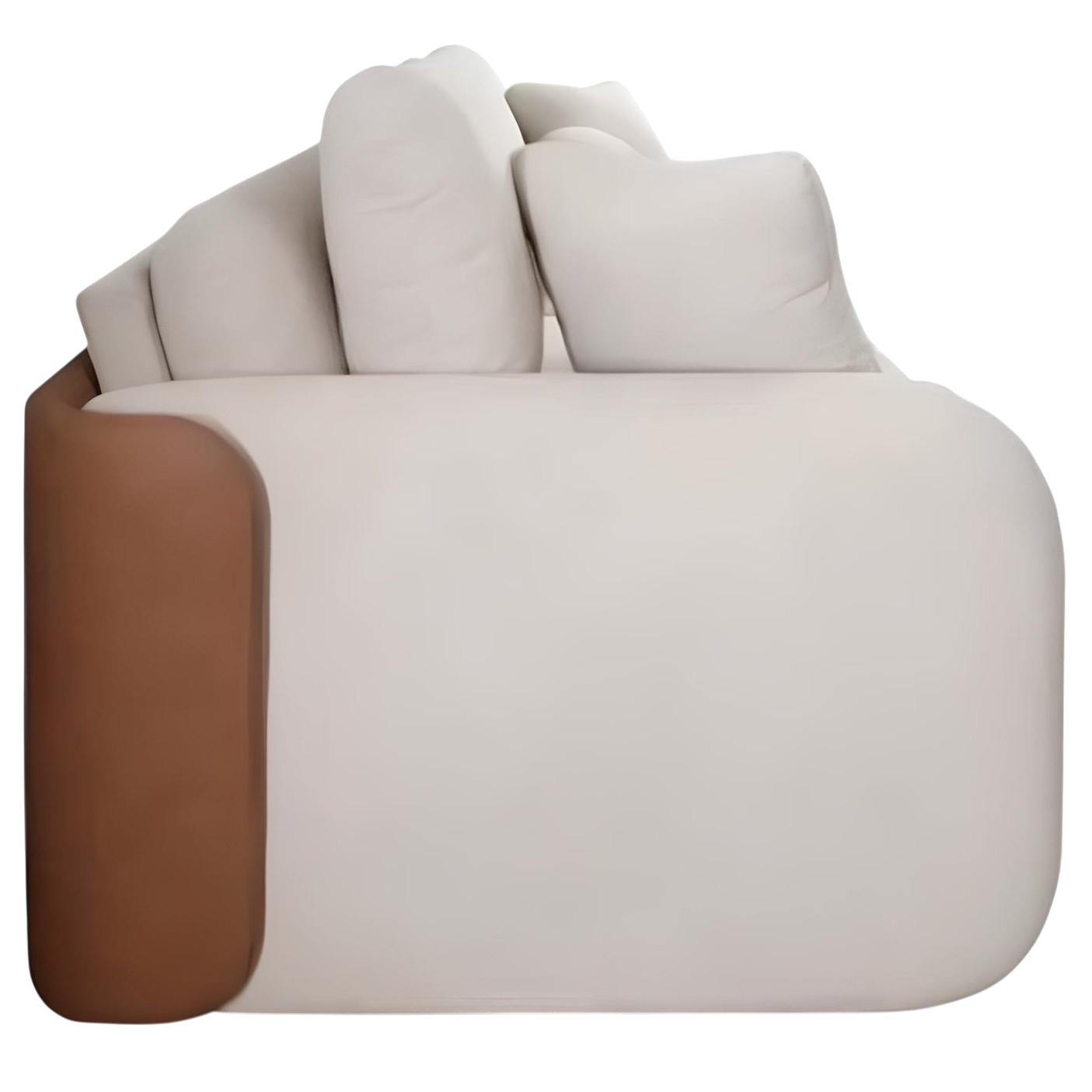 Sofá Cama Retrátil Organ 2,30 m Linho Bege 907 - DORA BELA - Imagem 4